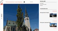 Desktop Screenshot of farnostruprechtice.cz