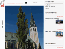 Tablet Screenshot of farnostruprechtice.cz